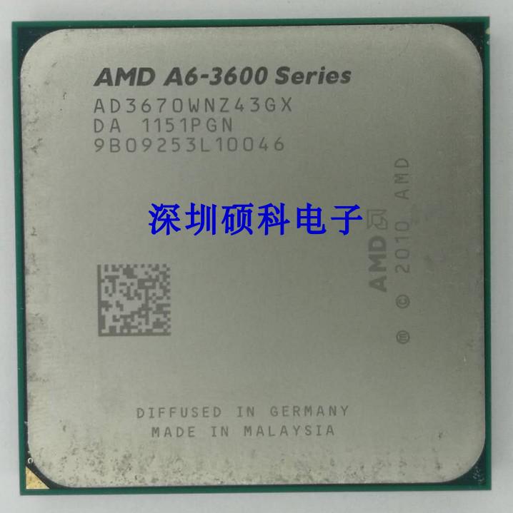 AMD A6 3670 3650 3600 A8 3870K 3850 3800 X4 631 641 651 CPU - 图1