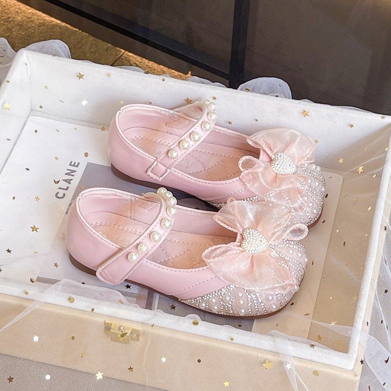 女童公主鞋2026夏季新款儿童小皮鞋水晶鞋女宝宝单鞋春秋鞋子软底,淘宝优惠券,粉丝福利购,淘宝优惠卷