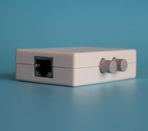 二口迷你网络切换器RJ45以太网共享器内外网切换@迈拓MT-RJ45-2M - 图3