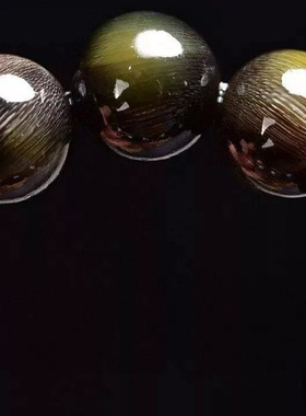 保真黑驴蹄子手串鱼籽纹清晰单珠