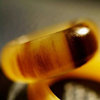 Natural yak horn small ring for men and women, couple rings