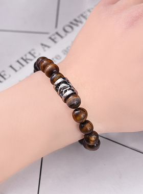 复古黑色珠子学生民族风手饰品