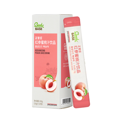 正官庄水蜜桃汁红参浓缩液