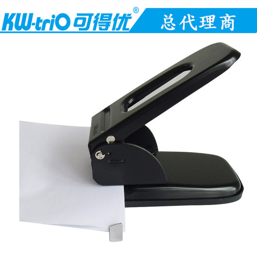 包邮可得优KW9670双孔重型加厚2孔打孔机文件活页打孔器 打70张 - 图2