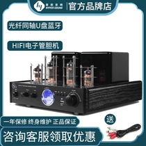 Haute Rhyme HIFI Sound Fever Electronic Tube Guts Power Amplifier Front Level Diy Bluetooth Speaker Combo Suit