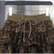 Leopard print skirt 2024 new autumn high waist slimming