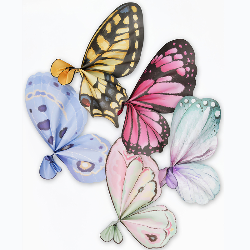 新品520情人节蝴蝶翅膀花束包装纸手工diy鲜花包花材料花艺防水纸 - 图3