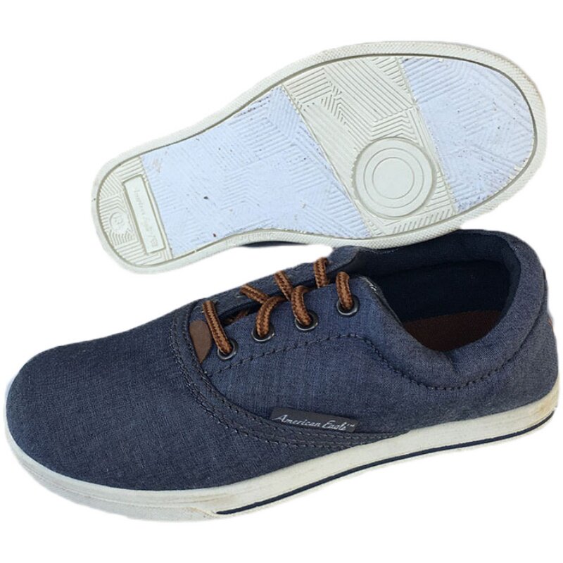 2021春秋小学生中大童男帆布鞋2021外贸平底系带29-39码亲子鞋