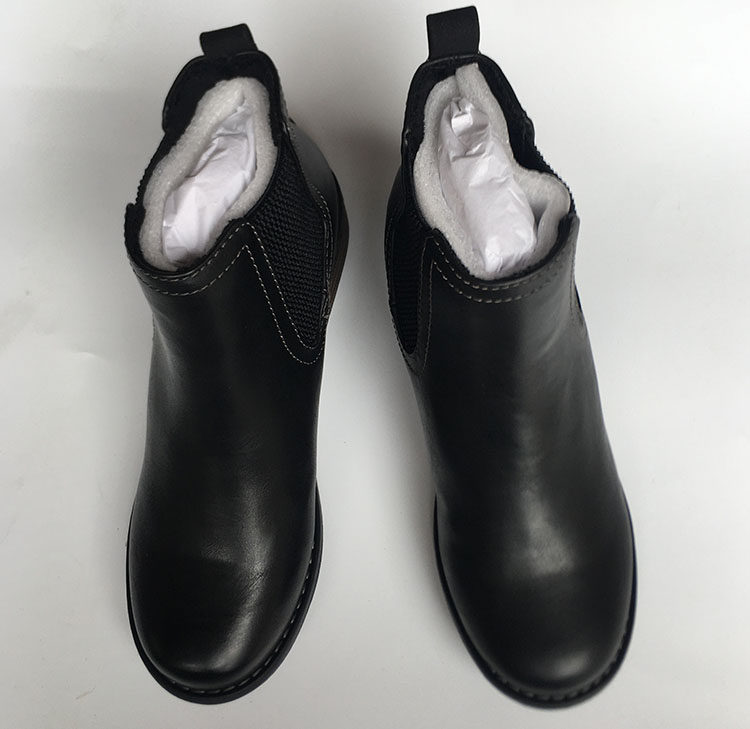 2022冬季新款中跟方跟女靴子外贸黑棕色37一44码短筒切尔西靴,淘宝优惠券,粉丝福利购,淘宝优惠卷