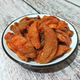 Carne de albaricoque de origen silvestre, tiras de albaricoque, tiras de albaricoque seco, tiras de melocotón seco, frutas en conserva cortadas a mano de Chengde, bocadillos agridulces para mujeres embarazadas 250 g