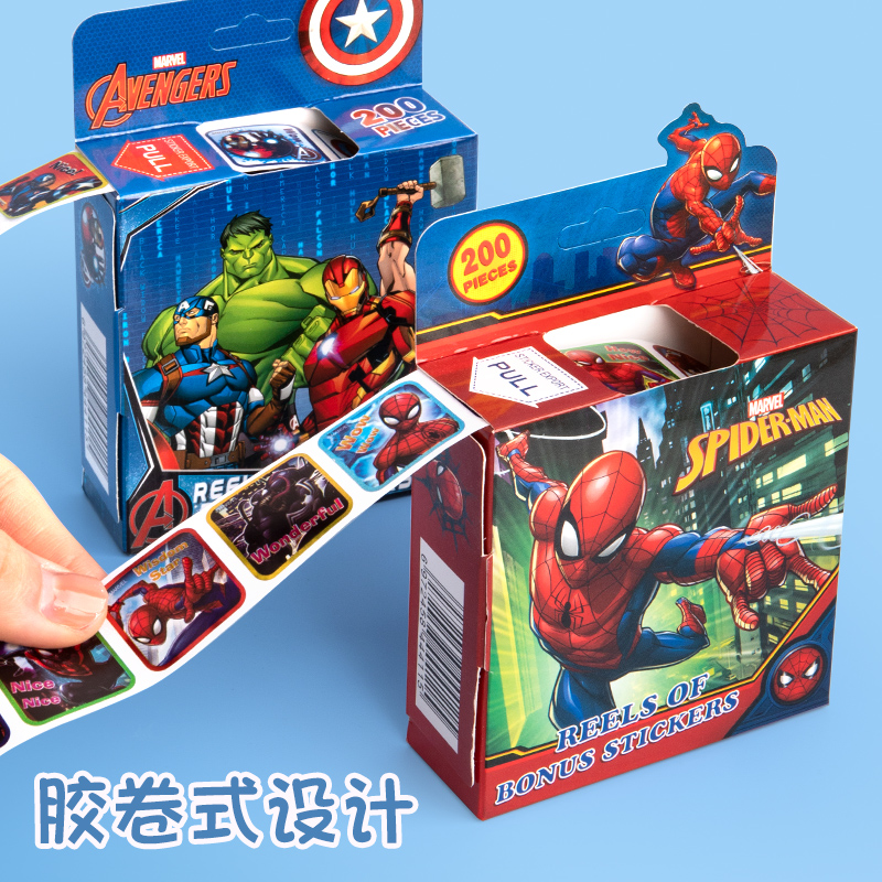 迪士尼贴纸赛车玩具总动员冰雪公主手账手帐咕卡咕咔贴贴纸儿童男生男孩小防水可爱卡通超级飞侠米奇小熊维尼,淘宝优惠券,粉丝福利购,淘宝优惠卷