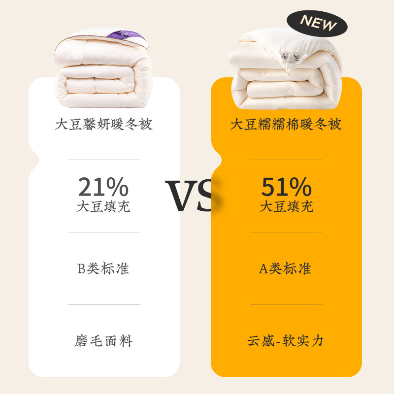 远梦大豆亲肤纤维被 远梦家居化纤被