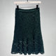Monsoon autumn and winter asymmetrical lace fishtail skirt