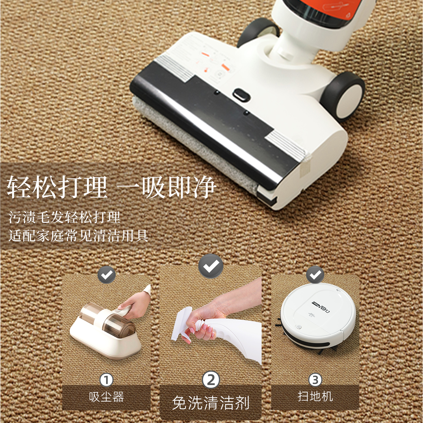 仿剑麻地毯客厅2025新款耐磨免洗侘寂风高级感中古大面积卧室地毯