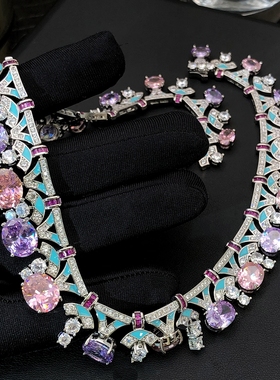 靡宿法式名媛新娘婚纱项链