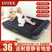 Air-bed inflatable mattress Double home Increase in single camping Outdoor bunk bed with folding bed portable inflatable bed