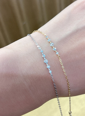 手链闪耀s925纯银清木日系