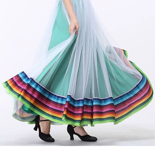 Осенняя этническая летняя длинная юбка, этнический стиль, большой размер