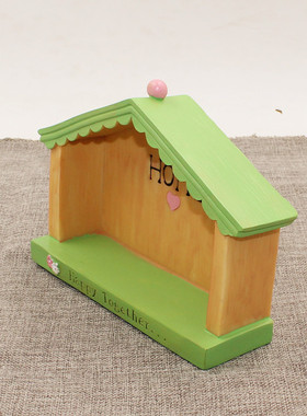 日式风创意桌面小房子树脂工艺品