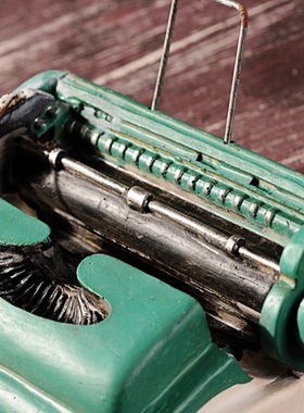 复古模型酒吧软装道具老式打字机