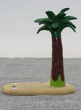 创意椰子树摆件摄影道具桌面装饰