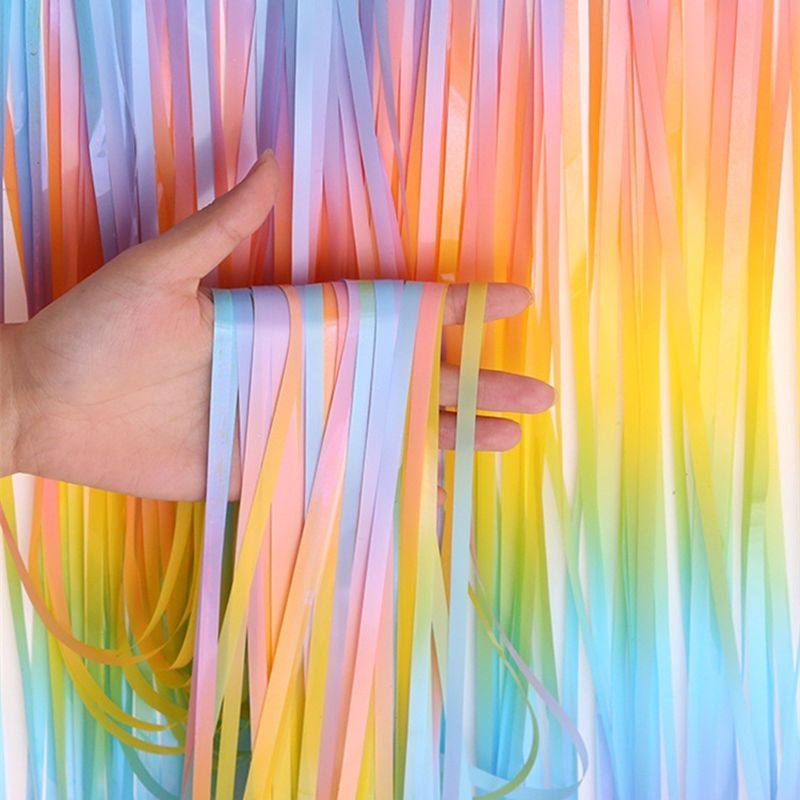 雨丝门帘婚庆生日晚会舞台结婚雨丝帘背景墙圣诞彩条会场装饰布置,淘宝优惠券,粉丝福利购,淘宝优惠卷