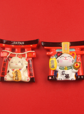创意日本立体冰箱贴磁性贴纪念品