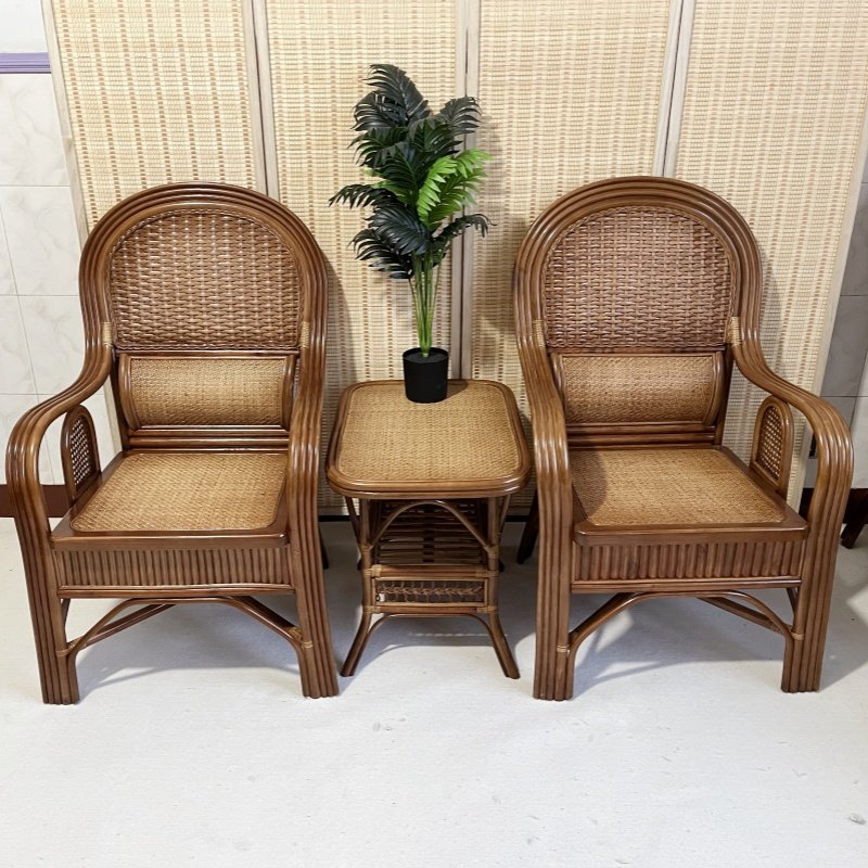 天然老人真藤椅家用腾椅藤编阳台靠背麻将休闲电脑办公护腰椅子,淘宝优惠券,粉丝福利购,淘宝优惠卷