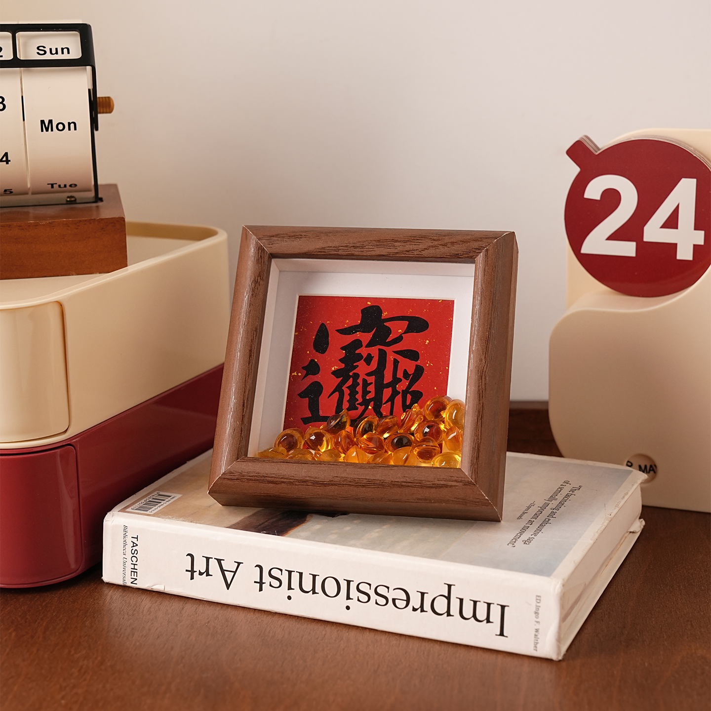 贝汉美新中式招财进宝相框招财摆件客厅电视柜玄关装饰乔迁礼物,淘宝优惠券,粉丝福利购,淘宝优惠卷