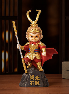 【战无不胜】贝汉美大圣桌面摆件