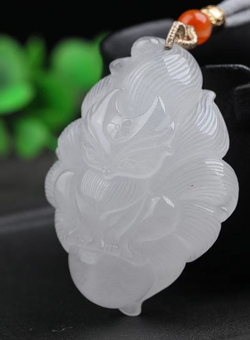 魅晶水晶晶体通透吊坠