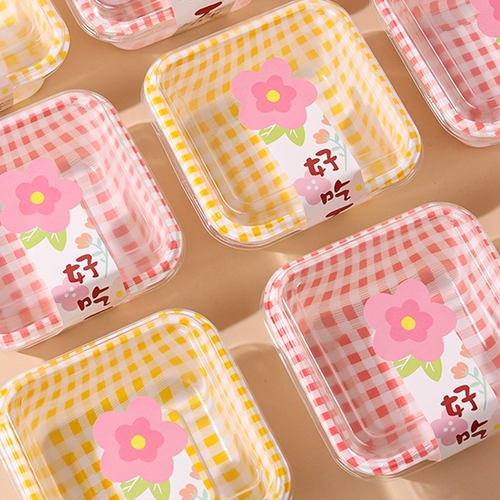 Tiramisu коробка тысяча слой мусс для пирога одноразовая коробка для пикника десерт для пирога для пирога упаковка