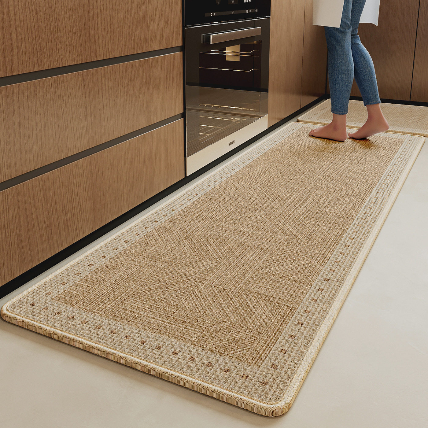 Kitchen floor mats absorbent floor mats anti-slip carpet oil-proof mats