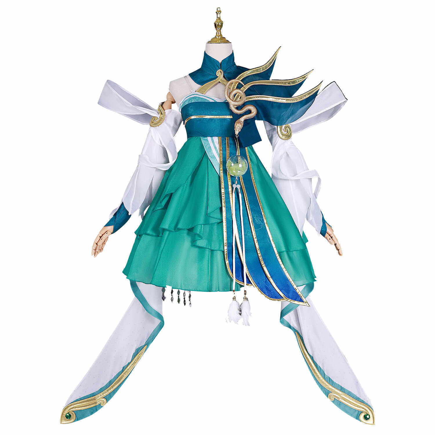 王者荣耀cos服小乔青蛇cosplay二次元动漫服装古风少女中国风裙子