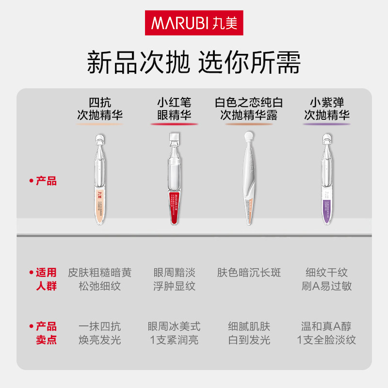 【新年礼物】丸美四抗次抛精华液修护淡细纹保湿抗糖抗氧提亮补水,淘宝优惠券,粉丝福利购,淘宝优惠卷