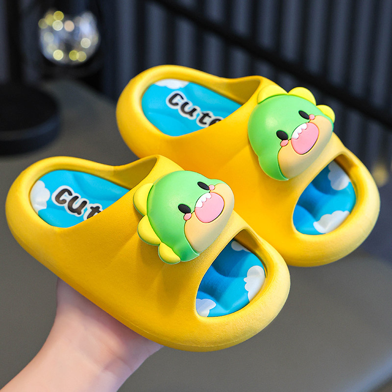 踩屎感儿童凉拖鞋夏季男女童室内亲子防滑宝宝小孩中大童洗澡拖鞋