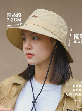 Acap男女防晒防水渔夫帽