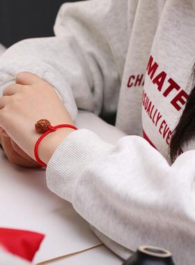 宝宝婴儿童桃核胡篮吓惊防身手链