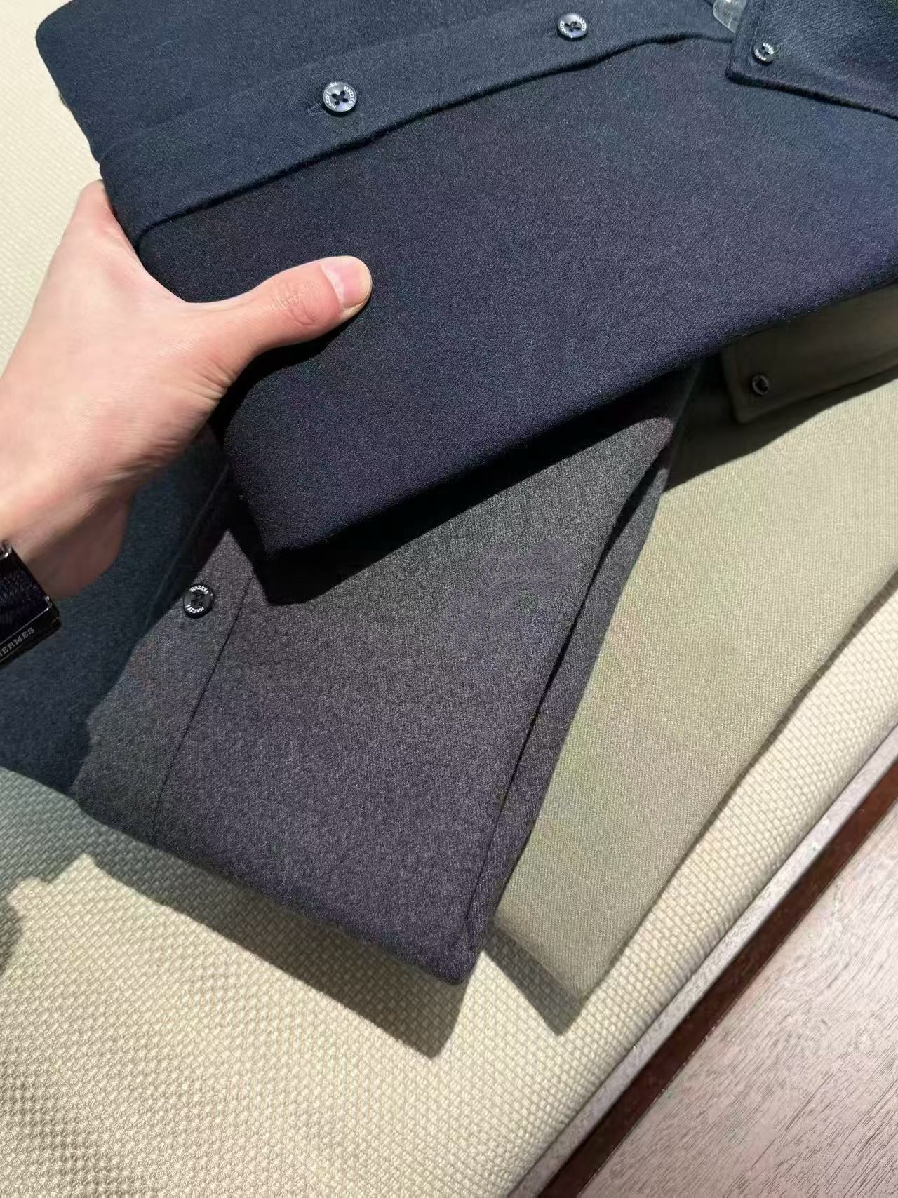 男士秋冬新款加厚长袖衬衫韩版宽松休闲纯色衬衣磨毛衬衣商务正装,淘宝优惠券,粉丝福利购,淘宝优惠卷