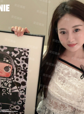 珍藏三代25新安尼画廊挂画MEGA SPACE MOLLY 100%周年系列3装饰画