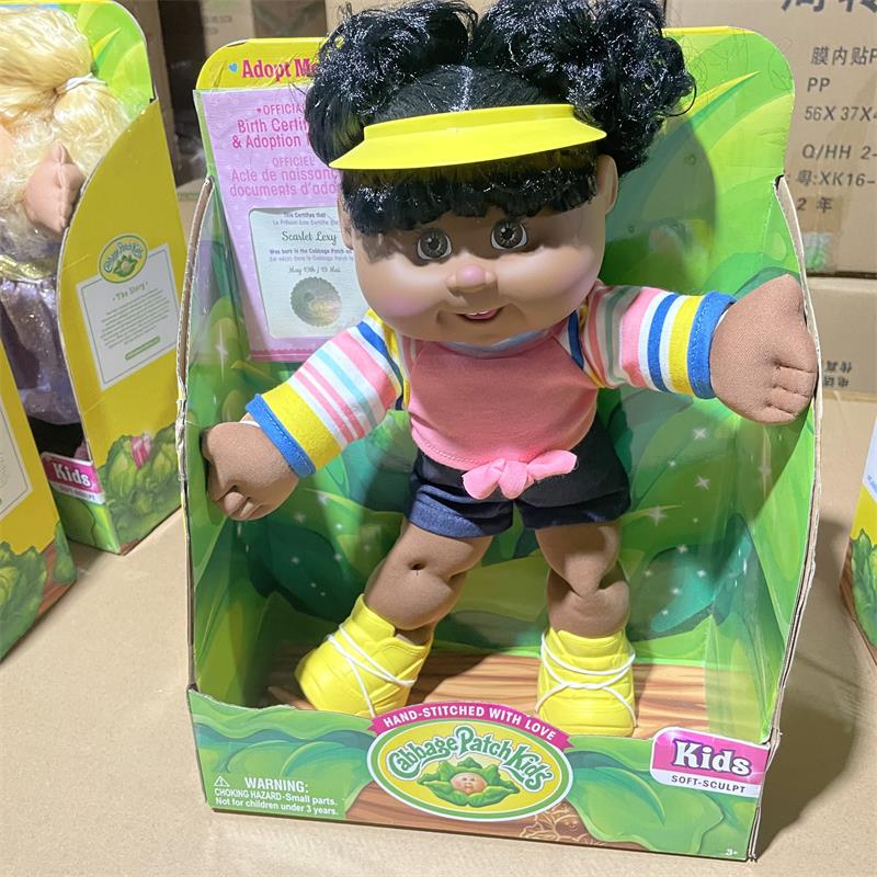 椰菜娃娃 Cabbage Patch Kids长发洋娃娃女孩过家家玩具35厘米 - 图3