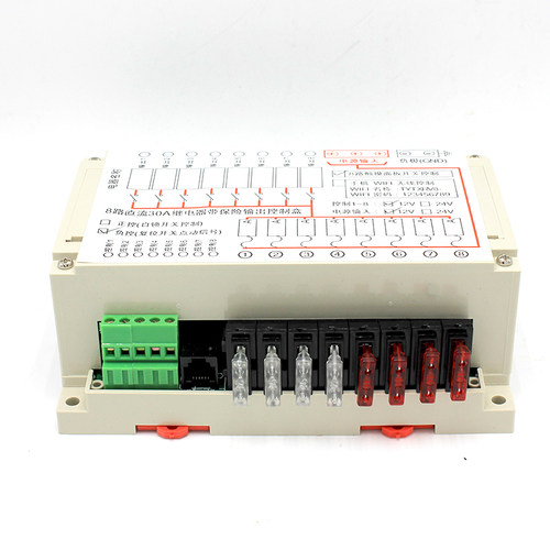 手机无线控制8路继电器组汽车保险蓝牙控制12V30A继电器 TY改装 - 图0