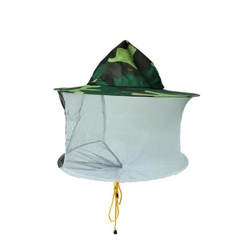 防蜂帽专用养蜂工具防护服迷彩帽面网防护蜂衣蜂衣蜂帽包邮 - 图3