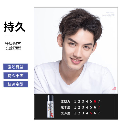 杰威尔发胶定型喷雾男士哑光发泥小样可上飞机高铁小瓶便携旅行装 - 图3