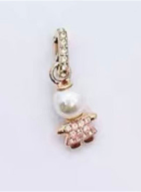 情侣字母吊坠王一博同款磁扣手链