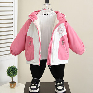 男童棉服外套冬季2024新款史努比儿童装羽绒棉衣宝宝冬装加绒加厚