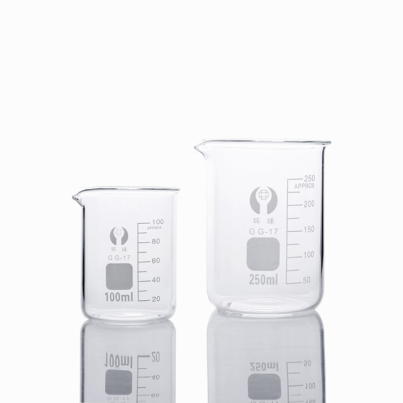 爱皂坊 优质透明玻璃烧杯 耐高温 量杯 带刻度250ML/100ML 1个,淘宝优惠券,粉丝福利购,淘宝优惠卷