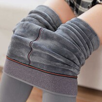 Light leg pantyhose sock with foot autumn and winter gush thickened grey warm display slim with feet and legs high bounce socks and underpants women