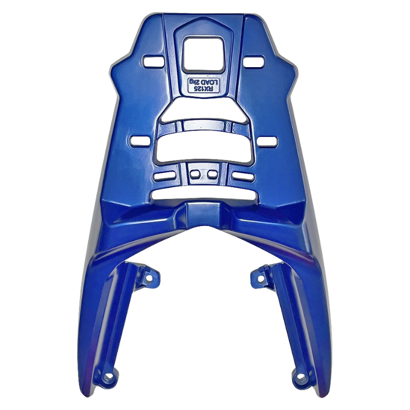 适合裂行RX125改装后货架尾箱架一体式压铸尾架铝合金后货架尾翼-图3
