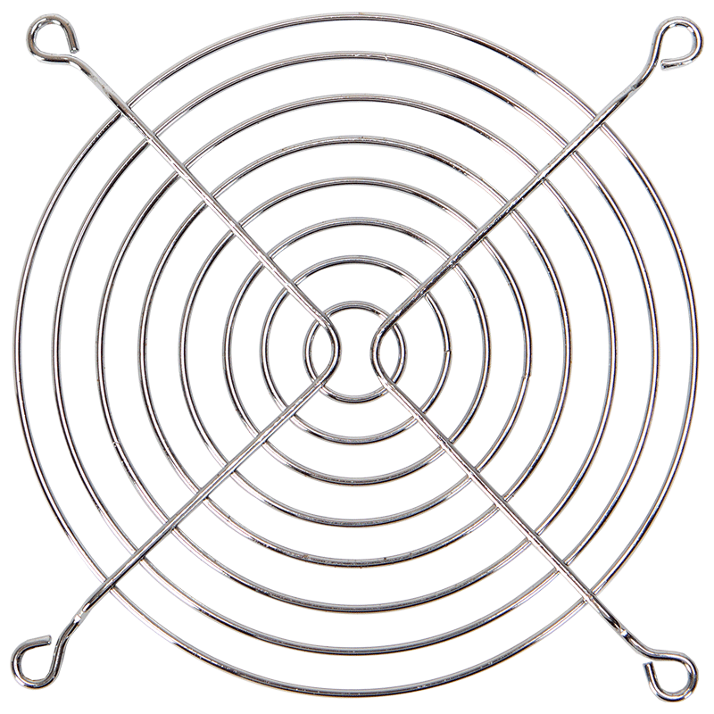风机金属保护网罩台式电脑散热机箱风扇铁网4 5 6 7 8 9 12cm厘米 - 图3